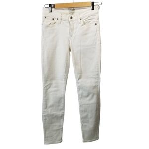J Crew Jeans Womens Size 25 Toothpick White
